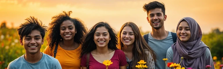 Jeune rédigeant un CV